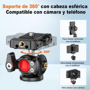 Tripie Fotografía Profesional Para Camaras Y Teléfono