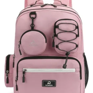 Mochila Escolar Para Niños Y Adolescentes Con Monedero Extra