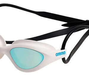 Anteojos De Natación Con Lentes Antivaho Y Protección Uv White (mirror Lense)