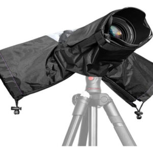 Funda Impermeable Para Cámara Universal Protector De Lluvia Negro