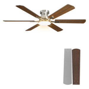 Ventilador De Techo 132 Cm Luz Led Mando A Distancia Platead 0 Mm Frecuencia Color De La Estructura Color De Las Aspas Material De Las Aspas 0