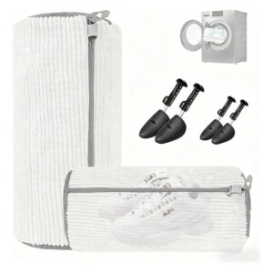 Bolsa Lavandería Para Zapatos Extra Grande 2 Piezas Blanco Blanco-2 Piezas