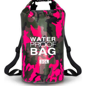 Bolsa Impermeable 30l Correa Ajustable Para Deportes Acuátic Color