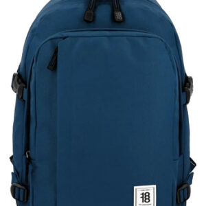 Mochila Grande Unisex Azul Amplia Para Secundaria Y Universi Azul Diseño De La Tela