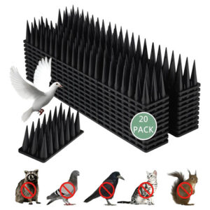 Espigas Disuasorias Para Pájaros 20 Piezas Anti Aves 30cm Color