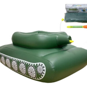 Flotador Inflable Tanque Militar Verde Para Alberca Adultos Verde