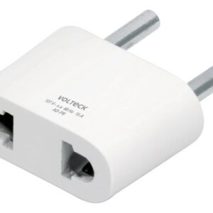 Adaptador Tipo Americano A Europeo En Policarbonato 16,7 Cm