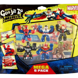 Figuras De Acción Estirables Marvel 6 Pack Para Niños
