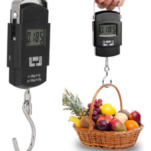 Báscula Digital Portátil 50 Kg Con Pantalla Lcd Para Paquete Color
