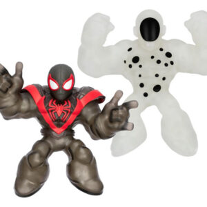 Figuras Goo Jit Zu Marvel Ultra Glow Miles Morales Y The Spo