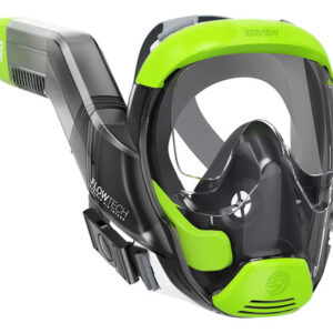 Máscara De Snorkel Facial 180 Para Adultos Color Citrus M Citrus
