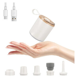 Bomba De Aire Portátil Usb 5.5kpa Inflador Y Desinflador