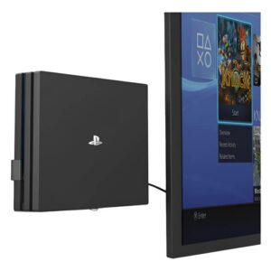 Soporte De Pared Para Ps4 Pro Ahorro De Espacio Fácil Instal Color
