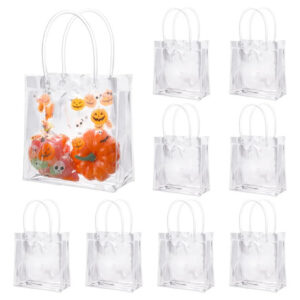 50 Bolsas De Plástico Pvc Transparente Reutilizables 16x15x8 Color Nombre Del Diseño