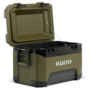 Enfriador 52 Qt Verde Con Aislamiento Duradero Y Puntos De A Verde (oil Green)