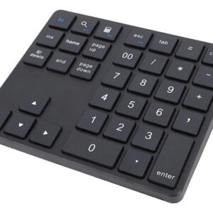 Teclado Numérico Bluetooth Inalámbrico Recargable 35 Teclas Color Del Teclado Idioma