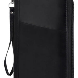 Soporte Para Pasaporte Familiar Con Bloqueo Rfid Negro Color Diseño De La Tela