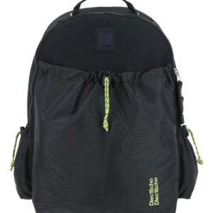 Mochila Grande Para Hombre Negra Con Portalaptop 15 Pulgadas Negro Diseño De La Tela