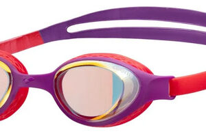 Anteojos De Natación Para Niños Con Sellos De Aire Cómodos Cobre Amarillo/ciruela/coral Brillante