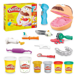 Play-doh Kit De Manualidades Dentista Para Niños A Partir De Multi
