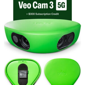 Cámara Deportiva 4k Con Seguimiento Automático Y Batería Lar Veo Cámara 3.0 5g Verde Claro