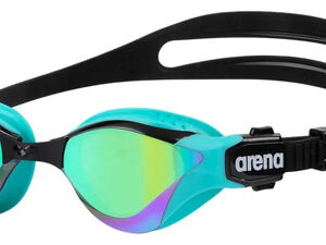 Anteojos De Natación Unisex Antivaho Espejo Visión Amplia Esmeralda/pavo Real