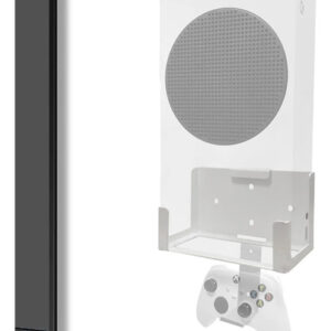 Soporte De Pared Para Xbox Series S Rojo Metálico Ajustable Rojo Metálico