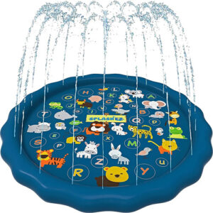 Almohadilla Salpicaduras Agua 172 Cm Juegos Verano Niños Multicolor Talla