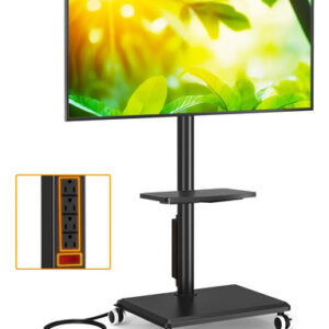 Soporte De Tv Rodante Ajustable Para 32 A 60 Pulgadas Color