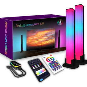 Luces Led Rgb Inteligente Para Tv Con Control Remoto Y App Color De La Luz