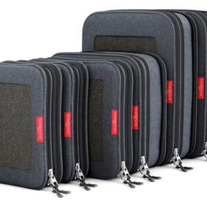 Leantravel Juego De 6 Cubos De Compresion Para Viajes, Color