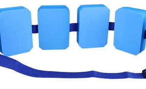 Cinturón Flotador Ajustable Para Niño Seguridad Natación Eva Negro