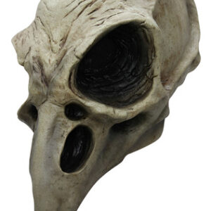 Máscara De Cuervo Crow Skull Khonshu Moon Knight Halloween Color Blanco