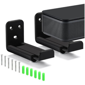 Soporte De Pared Ajustable Universal Para Barra De Sonido Ne Negro