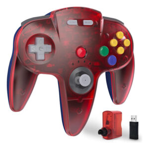 Driver Inalámbrico N64 Para Consola Interruptores 24 Ghz Color