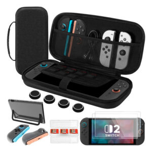 Funda Dura Estuche Rígido Nintendo Switch 2 Y Accesorios Color