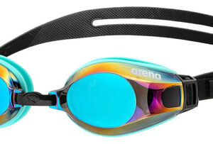 Gafas De Natación Antivaho Unisex Con Lente Espejo Y Uv Multicolor