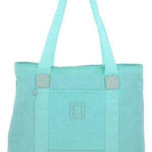 Bolso Tote Turquesa Poliéster Para Dama Amplio Organizador Turquesa Nombre Del Diseño