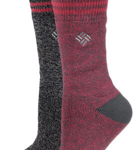 Calcetines Térmicos Mujer 2 Pares Negro Casual Yoga Senderis Negro Diseño De La Tela Talla