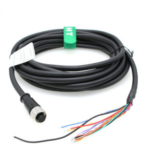 Cable M12 Hembra 12 Pines 15 M 24 V Para Sensor Industrial Straight