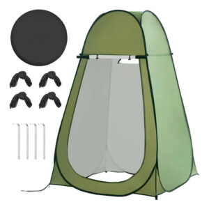 Tienda De Campaña Pop-up Impermeable Ducha Verde 120x120 Cm Verde