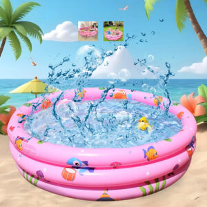 Alberca Inflable Rosa 130x30 Cm Para Niños Y Adultos Ideal V Rosa 1