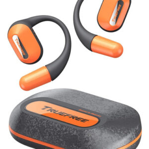 Auriculares Oído Abierto Truefree O2 Bt 5.3 Ipx5 Ideal Depor Negro
