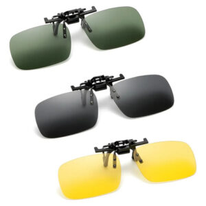 Gafas De Sol Polarizadas Con Clip 3 Piezas Uv Para Hombre Y Diseño Color Color De La Lente Color Del Armazón Color De La Varilla