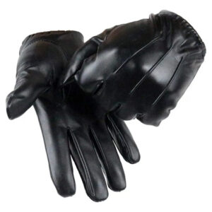 Guantes Térmicos De Piel Sintética Con Pantalla Táctil Hombr Negro Talla Diseño De La Tela