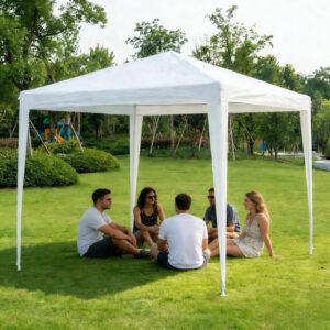 Carpa Impermeable 3x3 Metros Para Fiestas Y Bodas Desmontabl Color