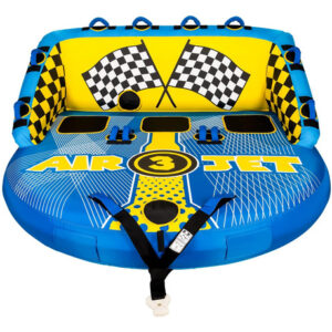 Tubo Remolcable Inflable Para Barco Hasta 3 Personas Multico Multicolor Azul