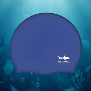 Gorra De Natación Unisex De Silicona Azul Marino Unitalla Azul Marino Diseño De La Tela Talla