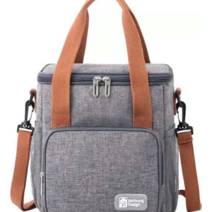 Bolsa De Almuerzo Aislada Reutilizable 7l Gris A Prueba De F Gris Nombre Del Diseño