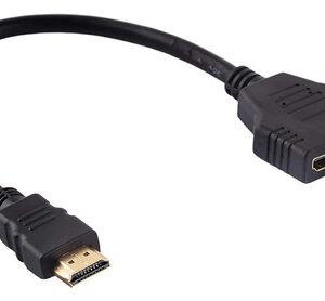 Divisor Hdmi 1080p Macho A 2 Hembras Adaptador Para Tv Hd